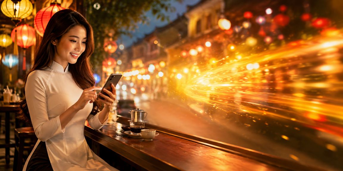 Khung cảnh casino trực tuyến sôi động – người chơi Việt Nam tham gia các trò chơi ưu đãi